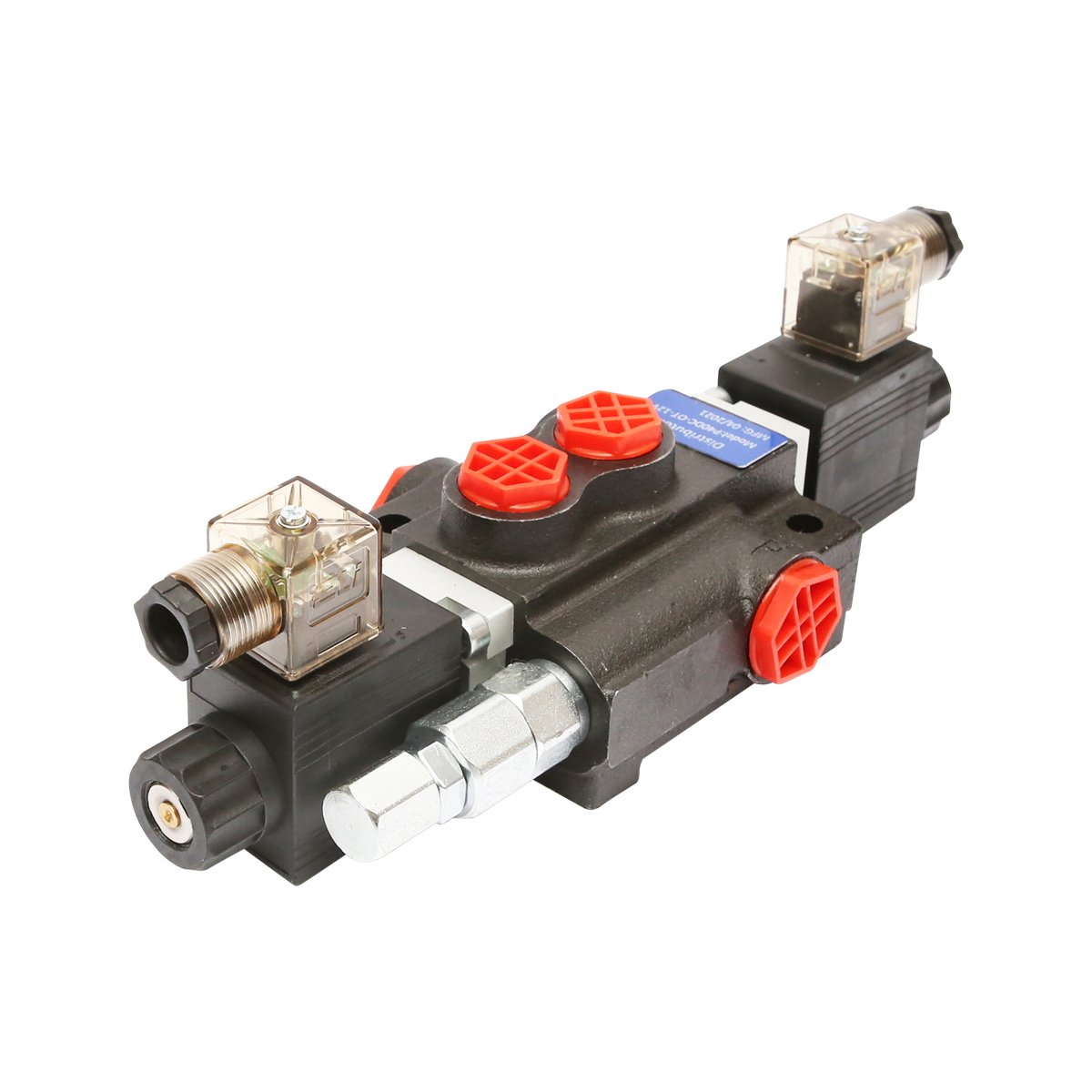 Distribuitor hidraulic P40 electromagnetic cu 1 cale, 12V Breckner Germany
